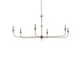 Nottaway 6 Light Oversized Chandelier by Currey Company - 9000-NOTT6