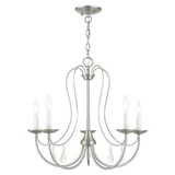 Borrowdale Edge 5 Light Medium Chandelier by Bailey Street Home - 218-BEL-540013