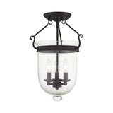 Warrington South 3 Light 12 Inch Wide Flush Mount by Bailey Street Home - 218-BEL-397130