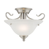Kingsdale Drive 1 Light 13 Inch Wide Semi Flush Mount by Bailey Street Home - 218-BEL-190098