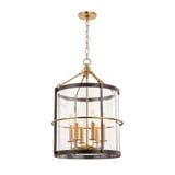 Ren 6 Light Large Pendant by Hudson Valley - BKO201