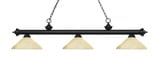 Rockingham Cloisters 3 Light Small Island Chandelier by BSH 372-BEL-480139 - 372-BEL-480139