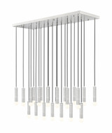 Grebe Side 23 Light Linear Chandelier 11 Inch Tall and 18 Inch Wide by BSH - 372-BEL-1374820