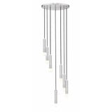 Grebe Side 7 Light Chandelier 11 Inch Tall and 18 Inch Wide by BSH - 372-BEL-1374825