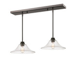 Harvey Passage 2 Light Small Island Chandelier by Bailey Street Home - 372-BEL-600623
