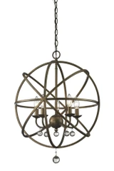 Rosehill Poplars 5 Light Large Pendant by Bailey Street Home - 372-BEL-449299