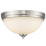 Hardman Boulevard 3 Light 15 Inch Wide Flush Mount by Bailey Street Home - 372-BEL-483892