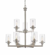 Walton Farm 9 Light Large Chandelier by Bailey Street Home 372-BEL-747011 - 372-BEL-747011
