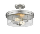 Hastings Meadows 2 13 Inch Wide Semi Flush Mount by Bailey Street Home - 372-BEL-746982