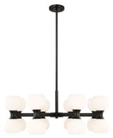 Lilac Crescent 16 Light Chandelier 12.75 x 32 Inches Wide by BSH - 372-BEL-1298325
