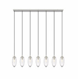 Birchfield Covert 7 Light Linear Chandelier 12 x 4.75 Inches Wide by BSH - 372-BEL-1332936
