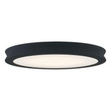 Fusion Bevel 32W 1 LED 16.5 Inch Wide Flush Mount by Justice Design - FSN-4182-OPAL
