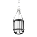 Landon 1 Light Medium Pendant by Hudson Valley - BKO302
