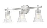 Moorside Celyn 3 Light Bath Vanity 10 Inch Tall and 24 Inch Wide by BSH - 372-BEL-1374924