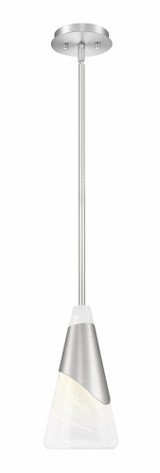 Beckhill Green 1 Light Rod Pendant 15.75 Inch Tall and 7 Inch Wide by BSH - 372-BEL-1374939