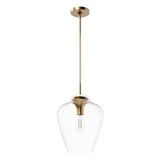 Vidria 1 Light Medium Pendant 14 Inch Tall by Hunter Fans - 4523-12