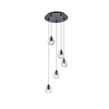 The Strand 5 Light Medium Pendant by Bailey Street Home - 390-BEL-1012385