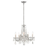 Barclay Avenue 5 Light Small Chandelier by Bailey Street Home 49-BEL-406449 - 49-BEL-406449