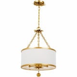 Crosby Lodge 3 Light Small Chandelier by Bailey Street Home - 49-BEL-1083665