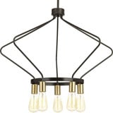 Hangar 5 Light Large Chandelier by Progress - P400105