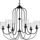 Bowman 6 Light Large Chandelier by Progress - P400195