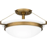 Elderwood 2 Light 15 Inch Wide Semi Flush Mount by Quoizel - QSF5581
