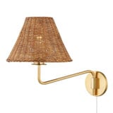 Waun Fawr 1 Light Portable Wall Sconce by Bailey Street Home - 735-BEL-1275111