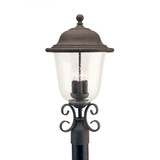 Exchange Vale - Three Light Outdoor Post Lantern - 73-BEL-1001919