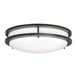 Wick Hollow - 14.5 Inch 23W 1 LED Medium Flush Mount - 73-BEL-1001875