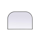 Edgehill Croft Metal Frame Arch Mirror 30 X 42 Inch by Bailey Street Home - 779-BEL-1292427