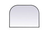Edgehill Croft Metal Frame Arch Mirror 30 X 40 Inch by Bailey Street Home - 779-BEL-1292424