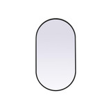 Keats Limes Oval Mirror 36 Inch Tall and 20 Inch Wide by Bailey Street Home - 779-BEL-1292435