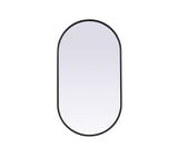 Keats Limes Oval Mirror 36 Inch Tall and 20 Inch Wide by Bailey Street Home - 779-BEL-1292435