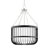 Landon 4 Light Large Pendant by Hudson Valley - BKO303