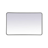 Lytton By Pass 48 Inch Soft Corner Rectangular Mirror by Bailey Street Home - 779-BEL-1302058