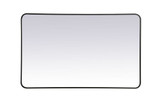 Lytton By Pass 48 Inch Soft Corner Rectangular Mirror by Bailey Street Home - 779-BEL-1302058
