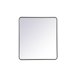 Lytton By Pass 40 Inch Iron Rectangular Mirror by Bailey Street Home - 779-BEL-1302061