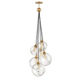 Skye 6 Light Medium Multi Tier Chandelier by Hinkley 30306HBR - 30306
