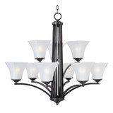 Mill Head 9 Light Large 2 Tier Chandelier by Bailey Street Home - 93-BEL-116380