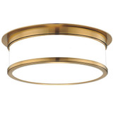 Malthouse Dale 3 Light 15.25 Inch Wide Flush Mount by Bailey Street Home - 116-BEL-1096699