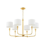 Farley Quadrant 1 Light Oversized Chandelier by BSH 116-BEL-1315461