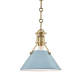 Maples Drive 1 Light Small Pendant 9.5 Inch Length by Bailey Street Home - 116-BEL-4313567