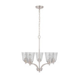 Grebe Village - Five Light Chandelier in Transitional Style - 24.5 inches wide by 23 inches high - 139-BEL-921785