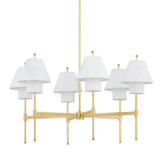 Prince West 6 Light Oversized Chandelier by Bailey Street Home - 116-BEL-1271286