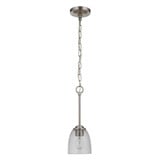 Ainsdale Fields - One Light Mini Pendant in Transitional Style - 5.5 inches wide by 15.63 inches high - 139-BEL-921768
