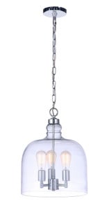 Coronation Knoll - 3 Light Pendant In Traditional Style-17.5 Inches Tall and 13.63 Inches Wide - 139-BEL-1274938