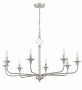 Shirley Broadway - 8 Light Chandelier In Traditional Style-22.99 Inches Tall and 38.03 Inches Wide - 139-BEL-1274860