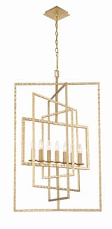 Capri 7 Light Medium Chandelier by Crystorama - 339