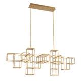 Ferro 1 Light Small Linear Chandelier by Eurofase 38257 - 38257