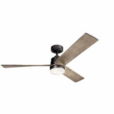 Spofforth Hill Ceiling Fan with Light Kit 52 Inch wide by BSH - 147-BEL-2958966